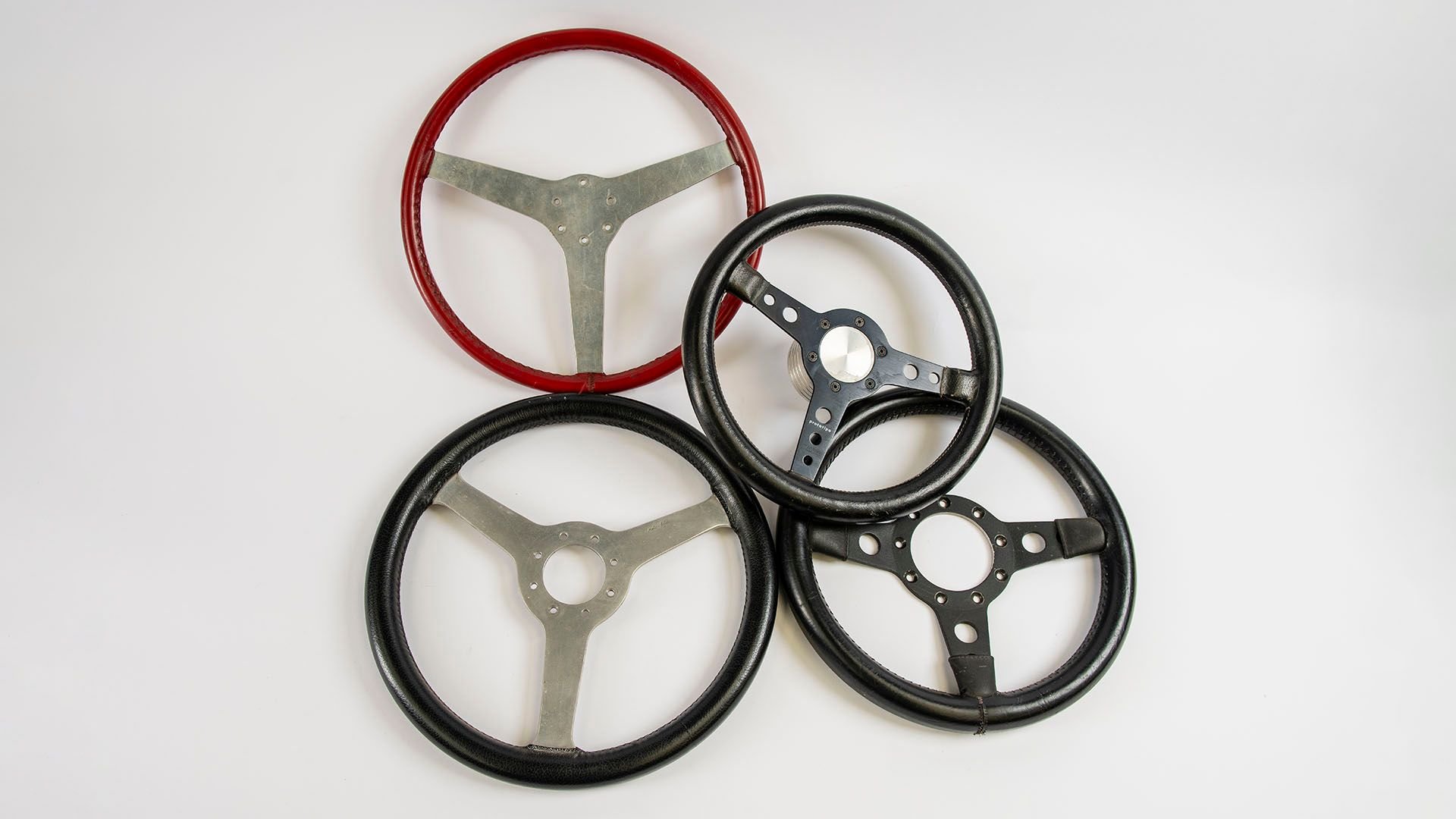 Broad Arrow Auctions | Assorted Selection of 4 Racing Car Steering Wheels