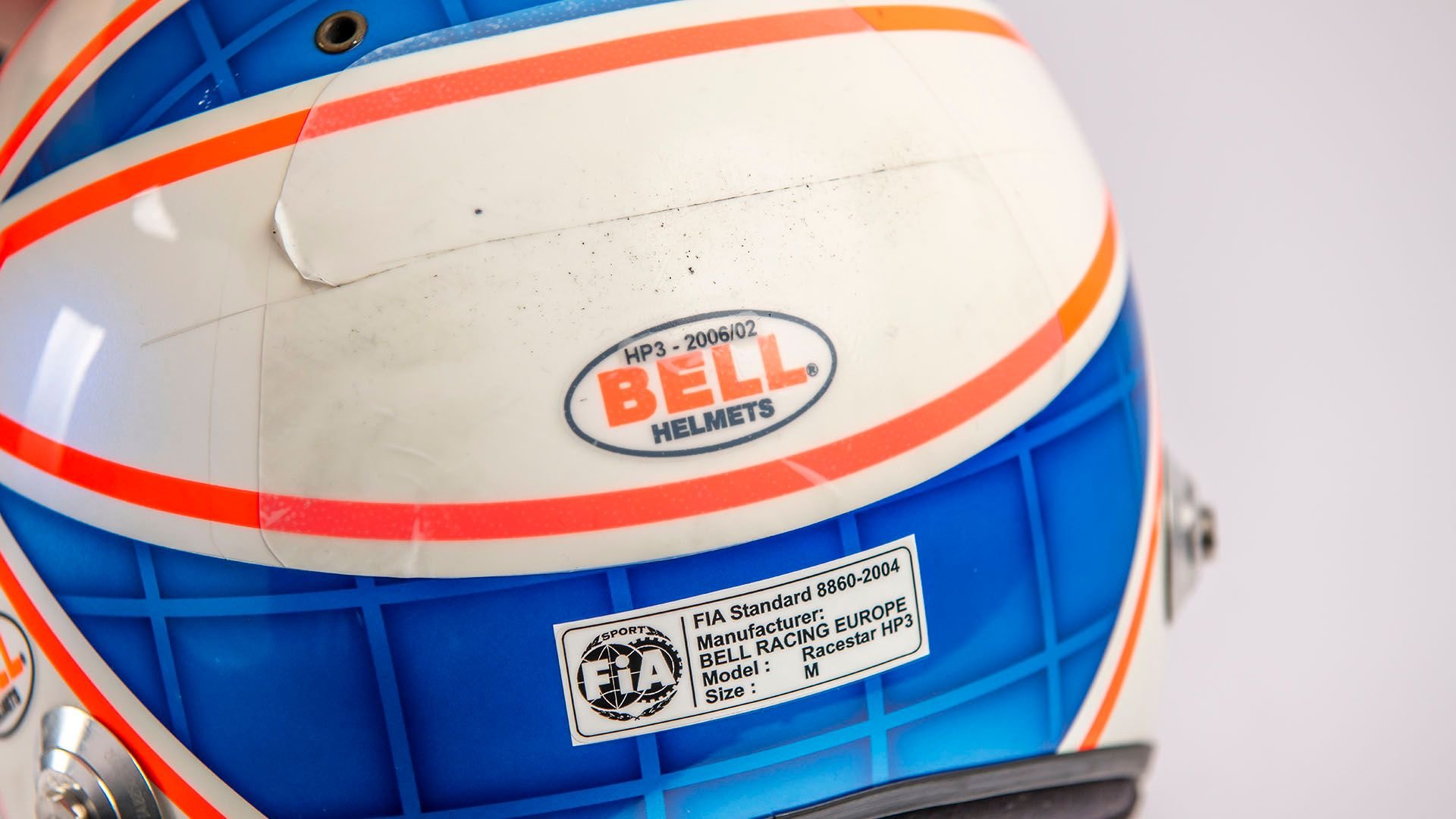 Broad Arrow Auctions | Anthony Davidson 2006 Signed Original Honda Helmet