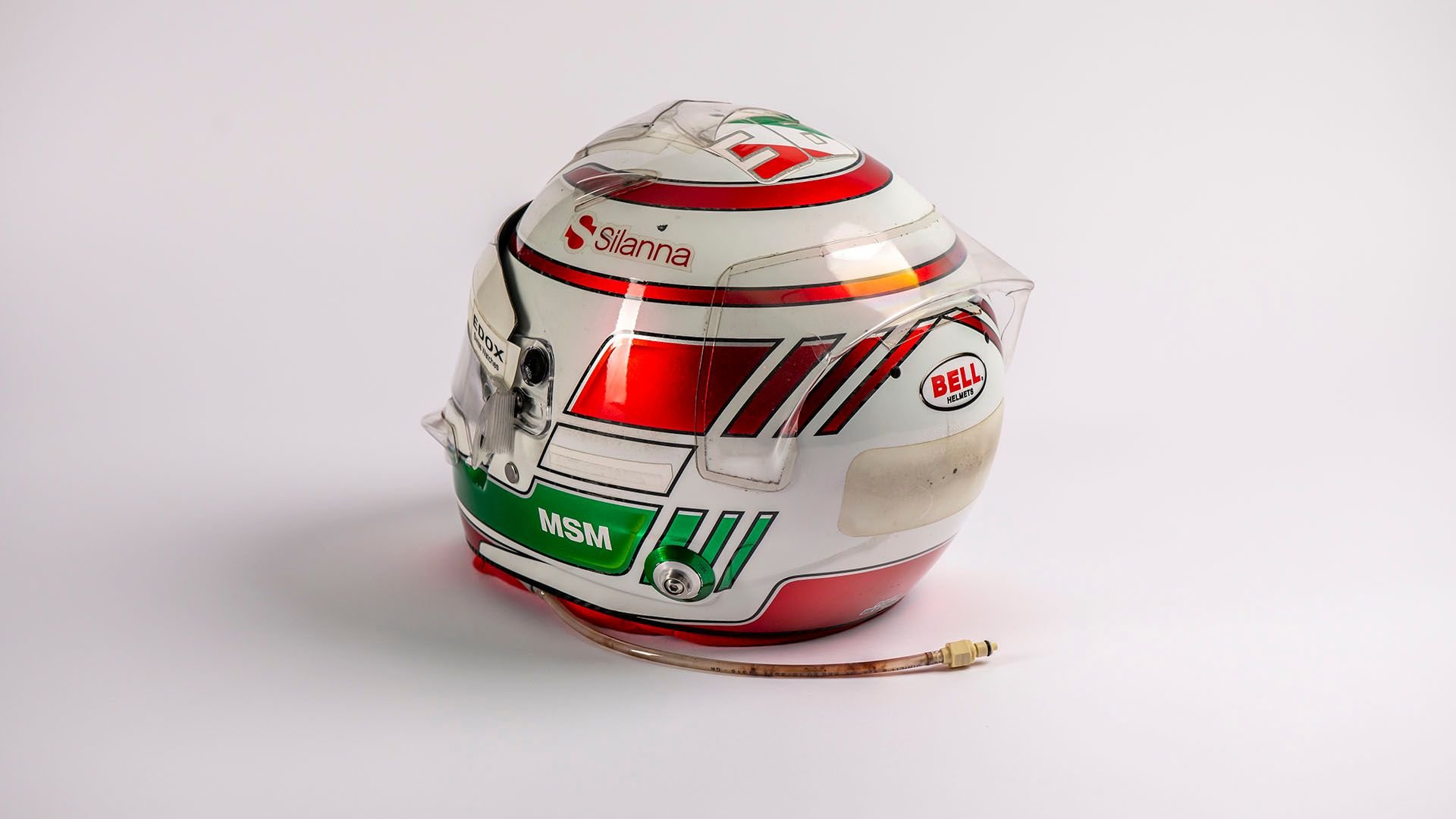 Broad Arrow Auctions | Antonio Giovinazzi 2017 Original Alfa Romeo Helmet