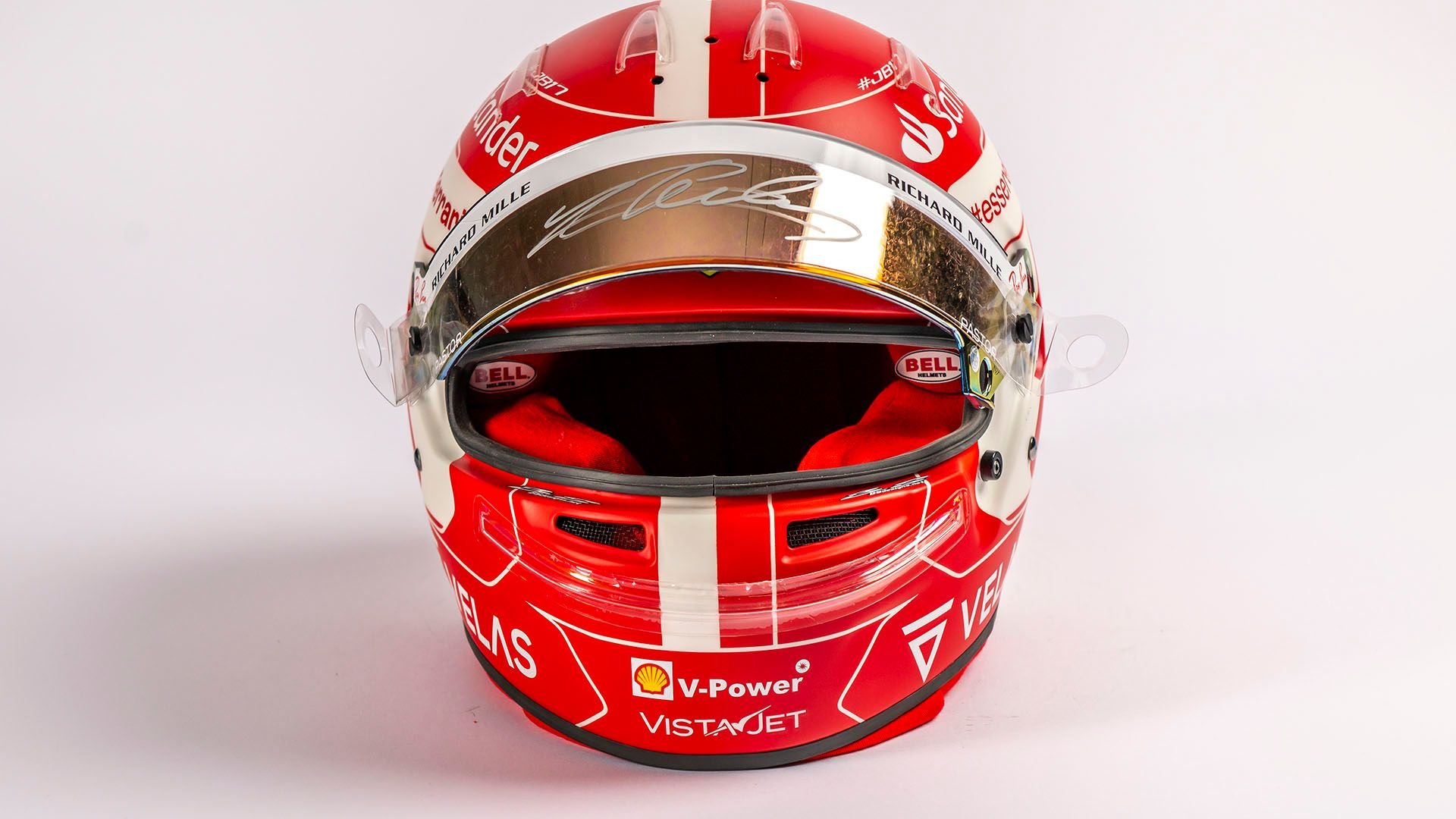 Broad Arrow Auctions | Charles Leclerc 2022 Ferrari Signed Official Replica Helmet