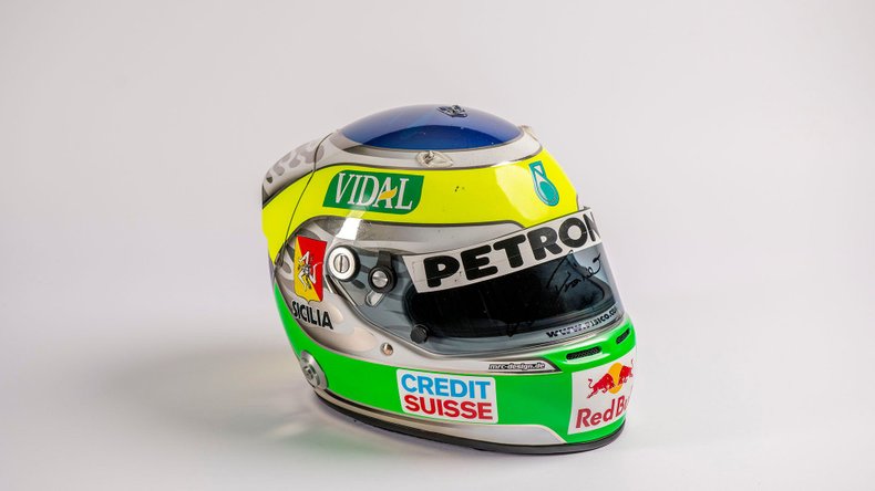 Broad Arrow Auctions | Giancarlo Fisichella 2004 Original Sauber Helmet Signed Canada 2004 by the Driver