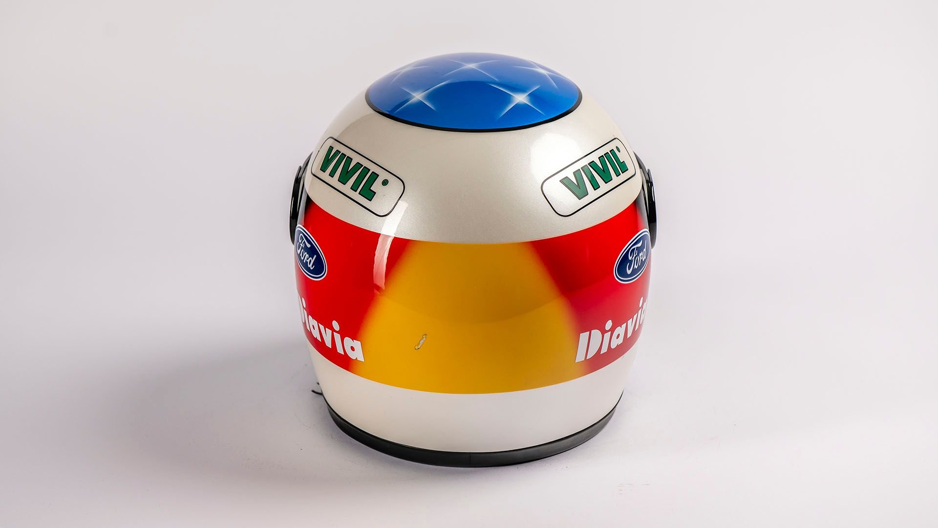 Broad Arrow Auctions | Michael Schumacher 1991 Signed Original Benetton Helmet