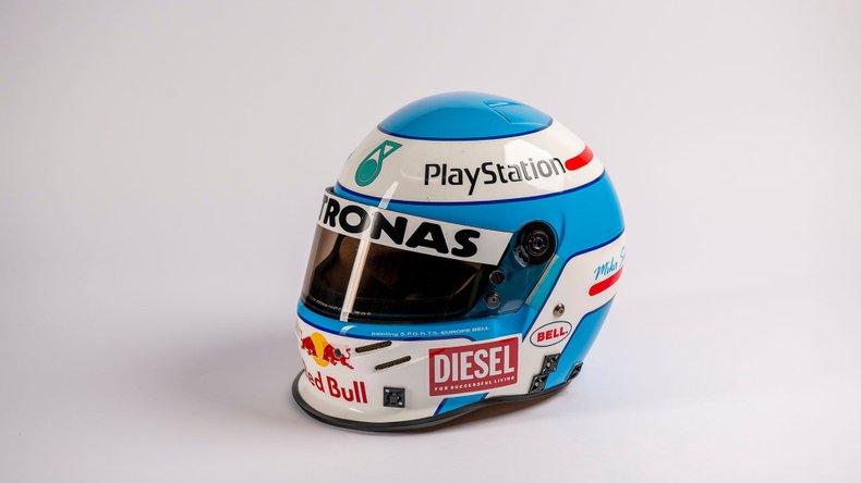 Broad Arrow Auctions | Mika Salo 2000 Original Sauber Helmet