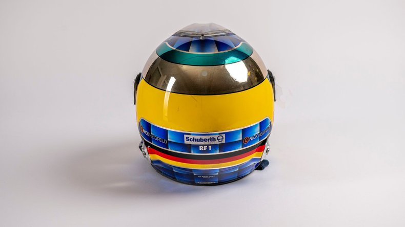 Broad Arrow Auctions | Nick Heidfeld 2003 Original Sauber Helmet