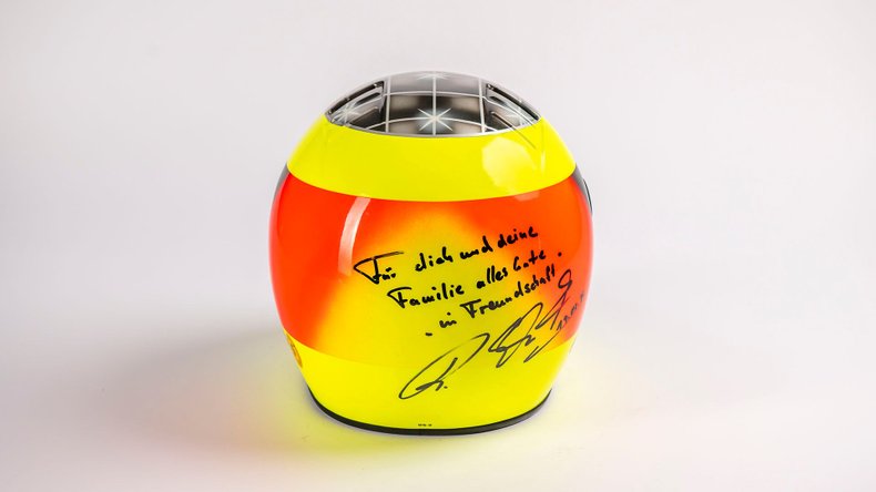 Broad Arrow Auctions | Ralf Schumacher 1995 Original F3 Helmet