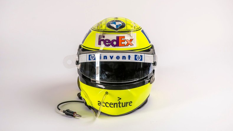 Broad Arrow Auctions | Ralf Schumacher 2004 Original Williams Helmet