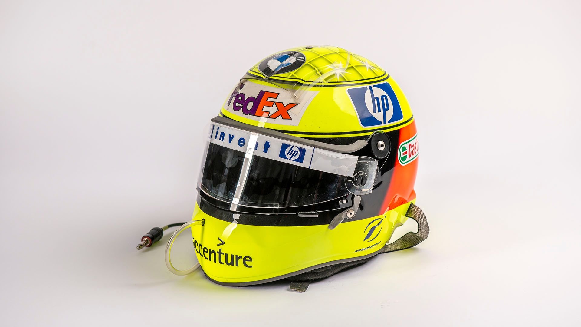 Broad Arrow Auctions | Ralf Schumacher 2004 Original Williams Helmet