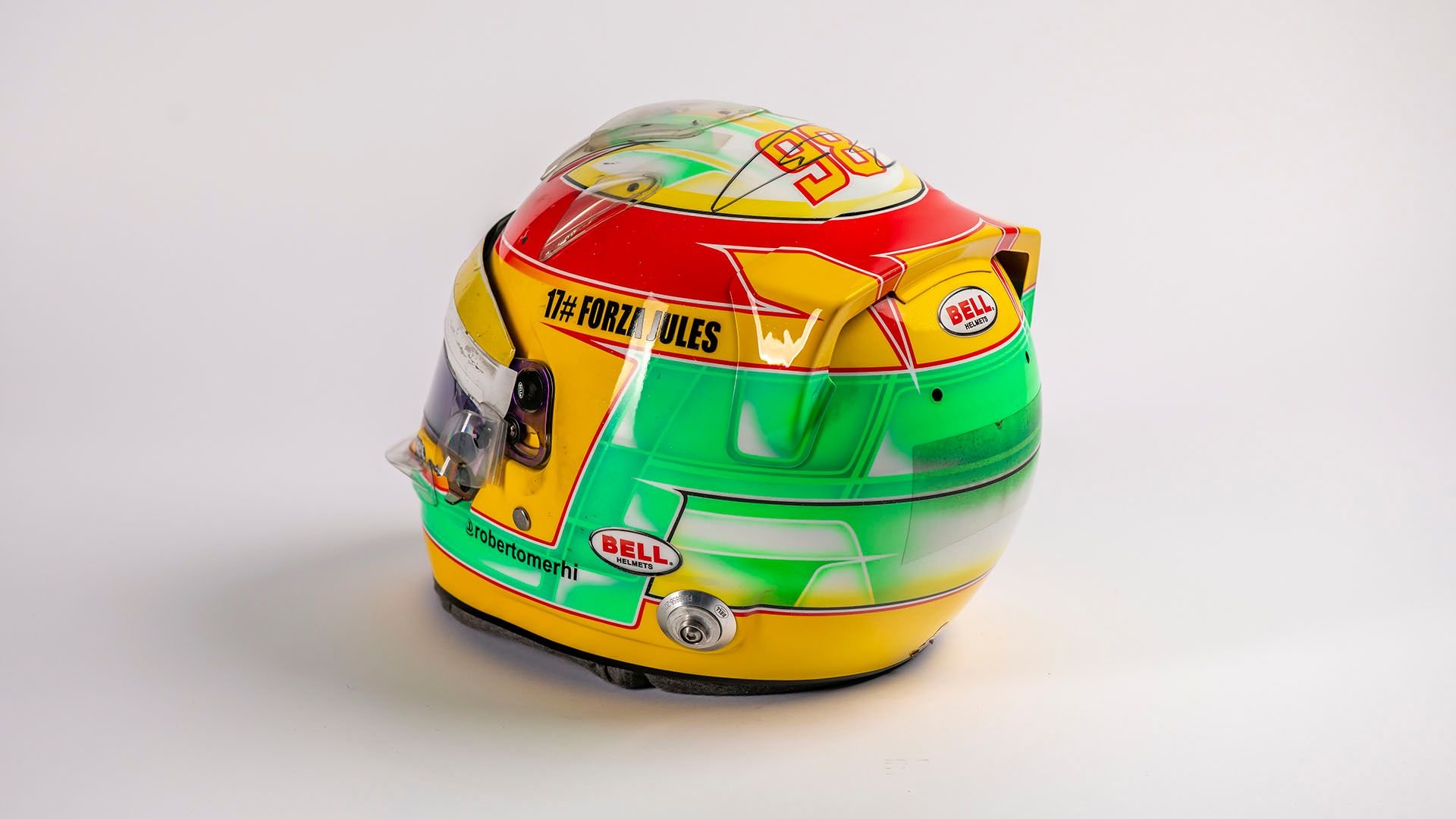 Broad Arrow Auctions | Roberto Mehri 2015 Original Marussia Helmet