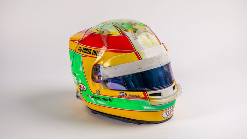 Broad Arrow Auctions | Roberto Mehri 2015 Original Marussia Helmet