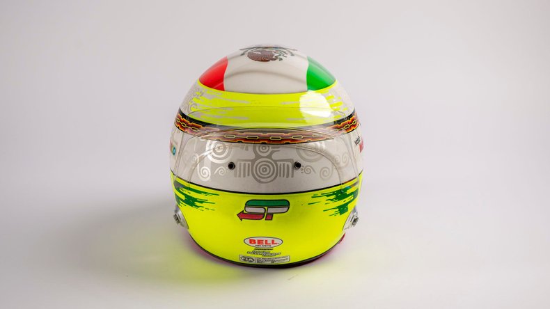 Broad Arrow Auctions | Sergio Perez 2012 Original Sauber Helmet