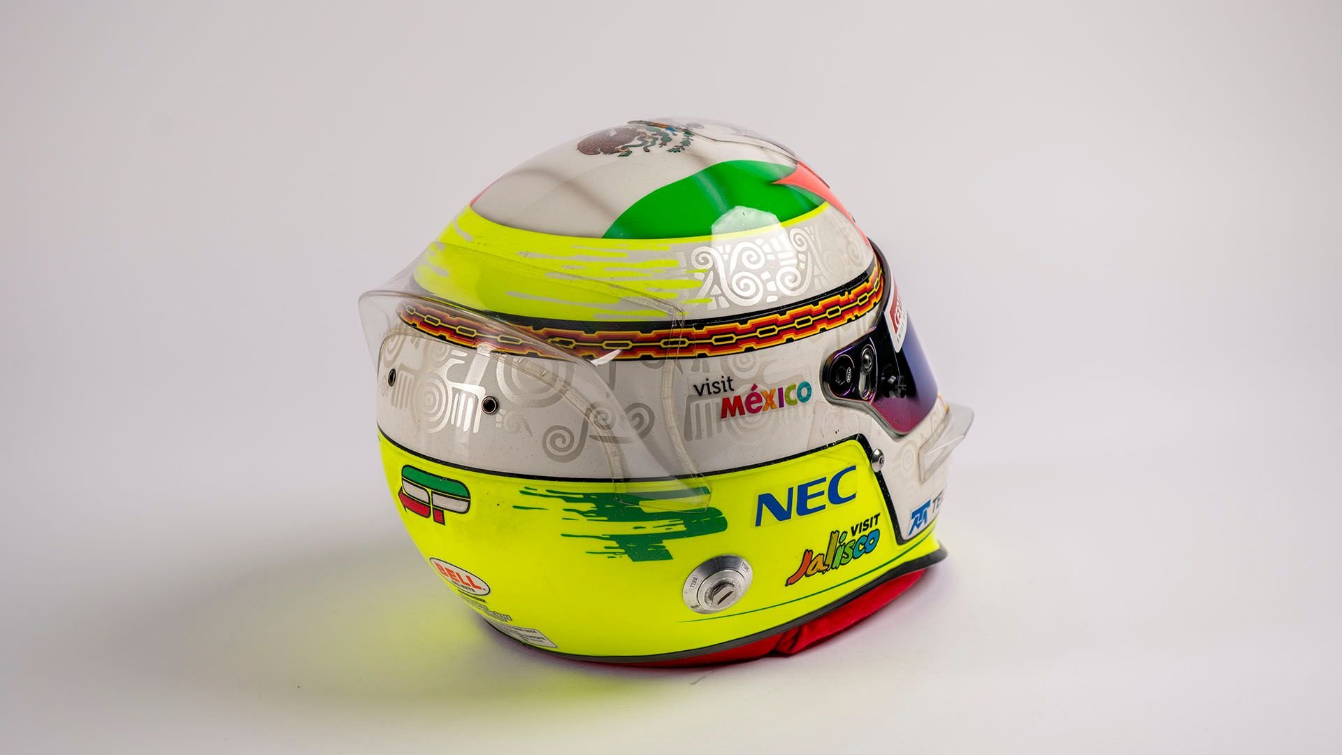 Broad Arrow Auctions | Sergio Perez 2012 Original Sauber Helmet