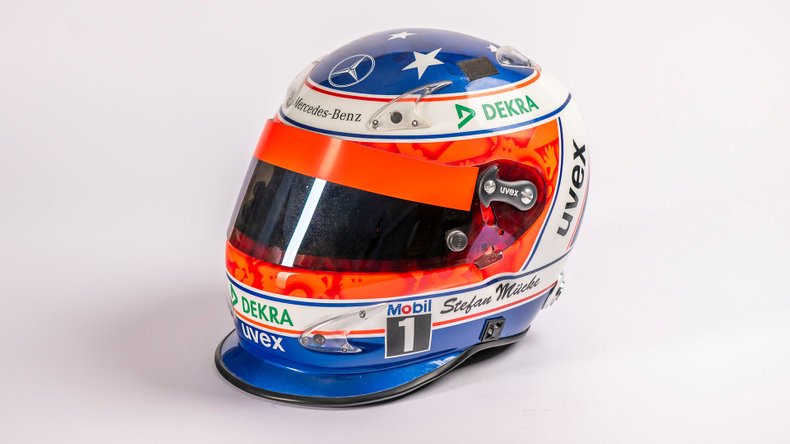 Broad Arrow Auctions | Stefan Mücke 2006 Original DTM Helmet