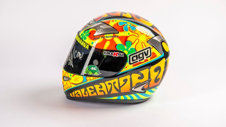 Broad Arrow Auctions | Valentino Rossi 2003 MotoGP Signed Official Replica Helmet