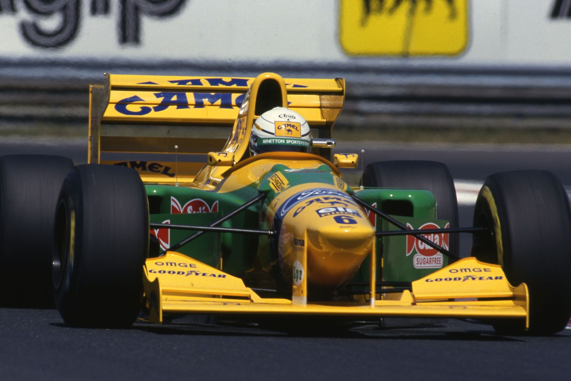 Ricardo Patrese 1993 Original Benetton Helmet Visor | Memorabilia ...