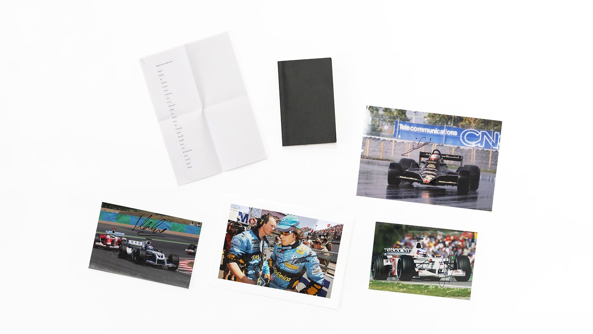 A Selection of Signed Photographs & Autograph Book | The Fall ...