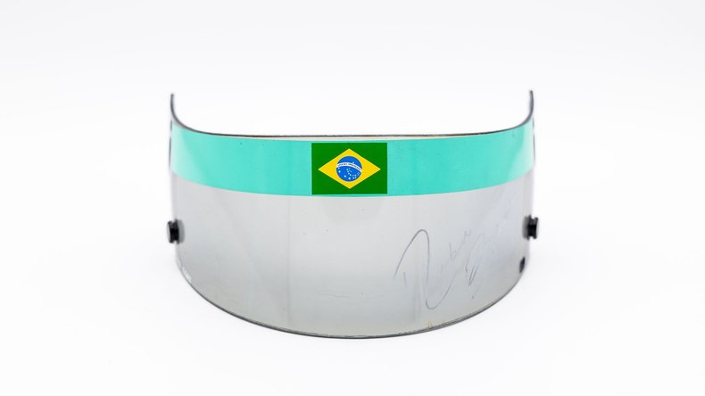 Broad Arrow Auctions | Rubens Barrichello 1993 Original Visor