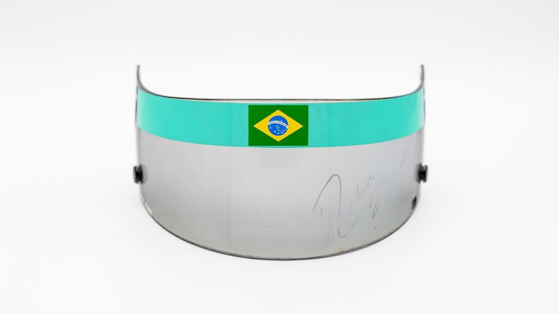 Broad Arrow Auctions | Rubens Barrichello 1993 Original Visor