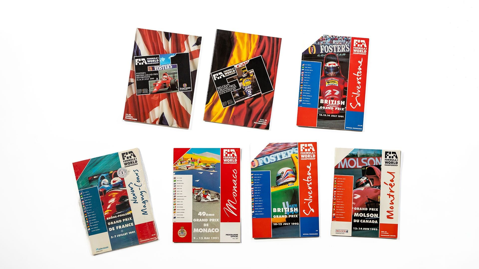 Broad Arrow Auctions | Bulk Selection of Formula One Programmes