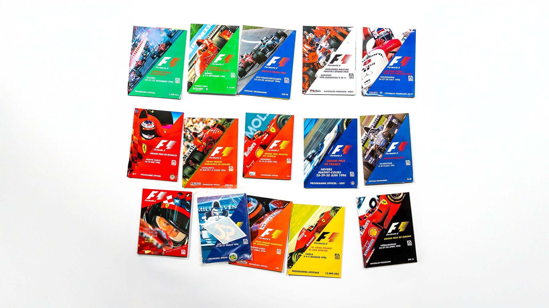 Broad Arrow Auctions | Bulk Selection of Formula One Programmes