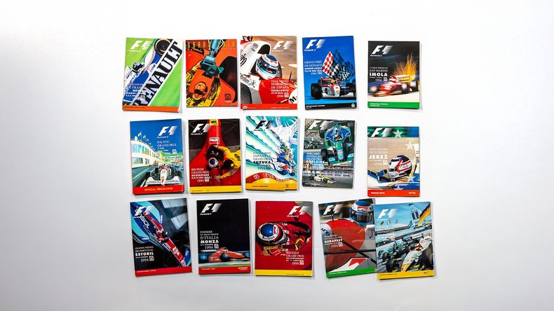 Broad Arrow Auctions | Bulk Selection of Formula One Programmes