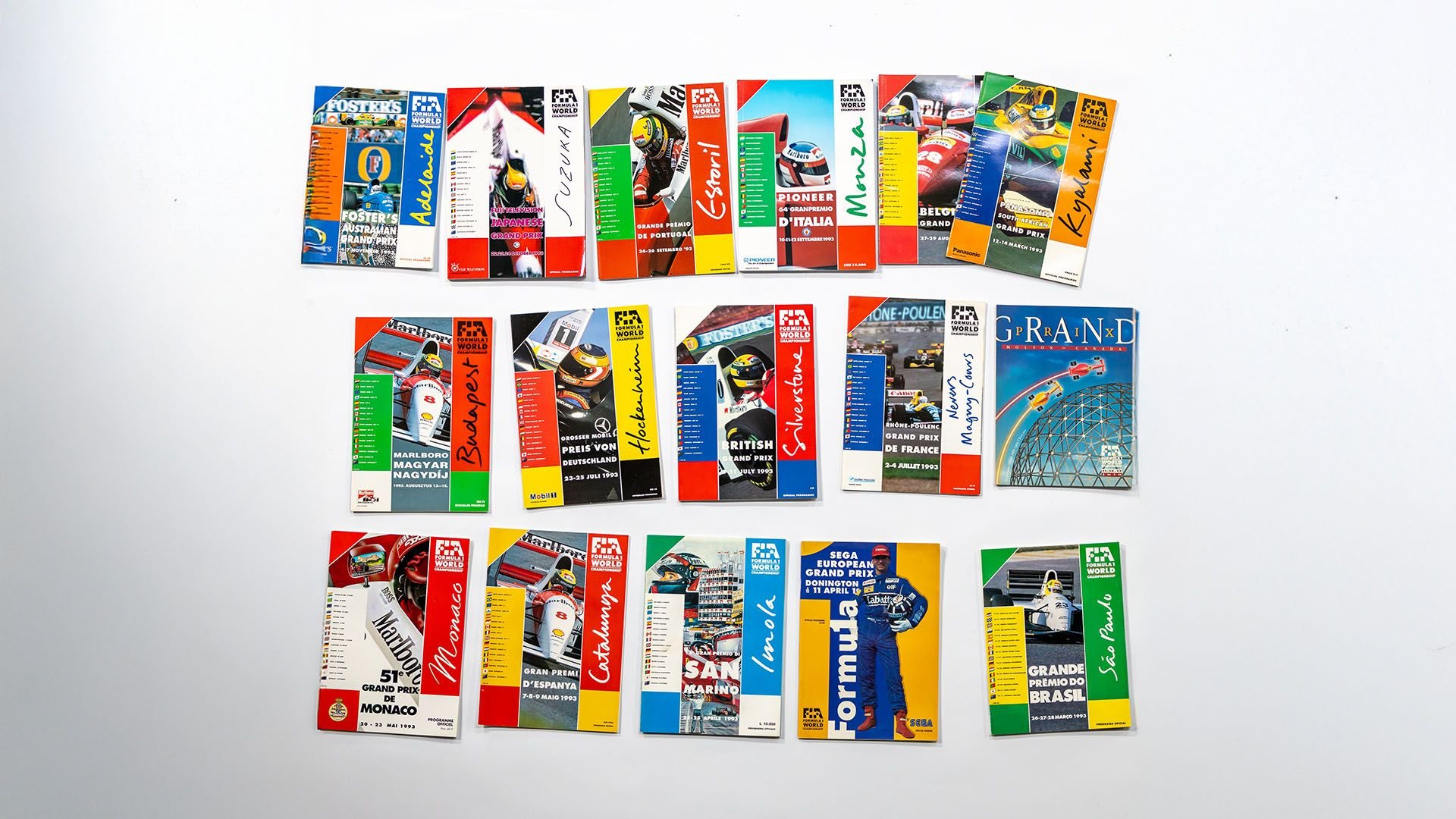 Broad Arrow Auctions | Bulk Selection of Formula One Programmes