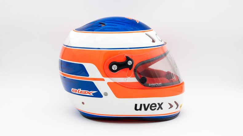Broad Arrow Auctions | Alexandre Prémat 2009 Original Helmet
