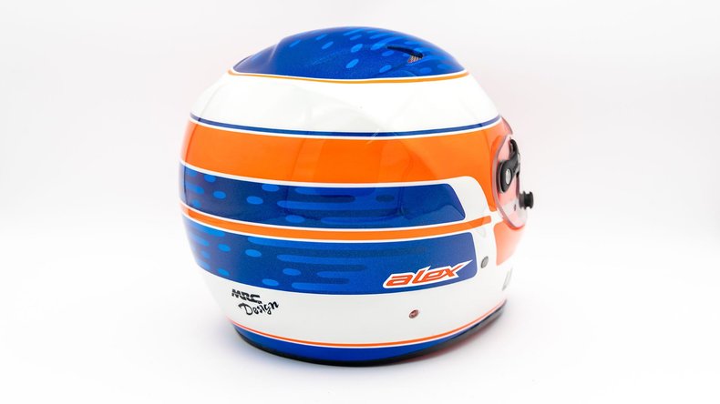 Broad Arrow Auctions | Alexandre Prémat 2009 Original Helmet