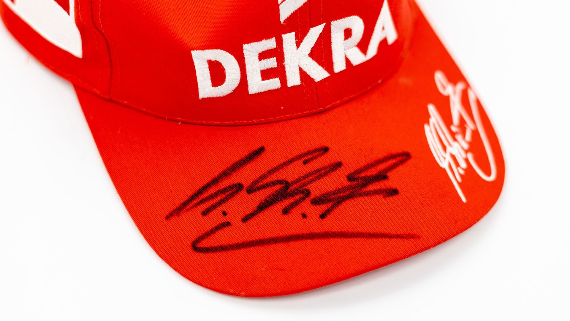 Broad Arrow Auctions | Michael Schumacher 1997 Signed Ferrari Cap
