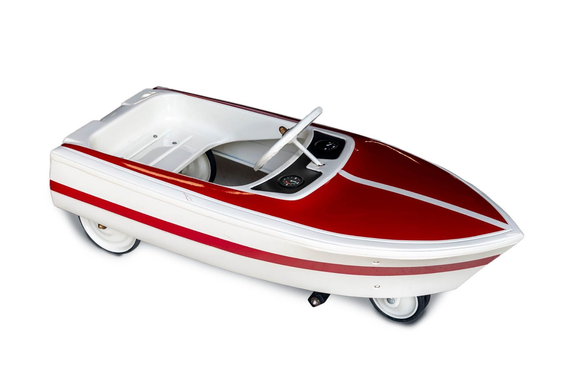 Broad Arrow Auctions | Children's Speedboat Pedal Car in Excellent Restored Condition
