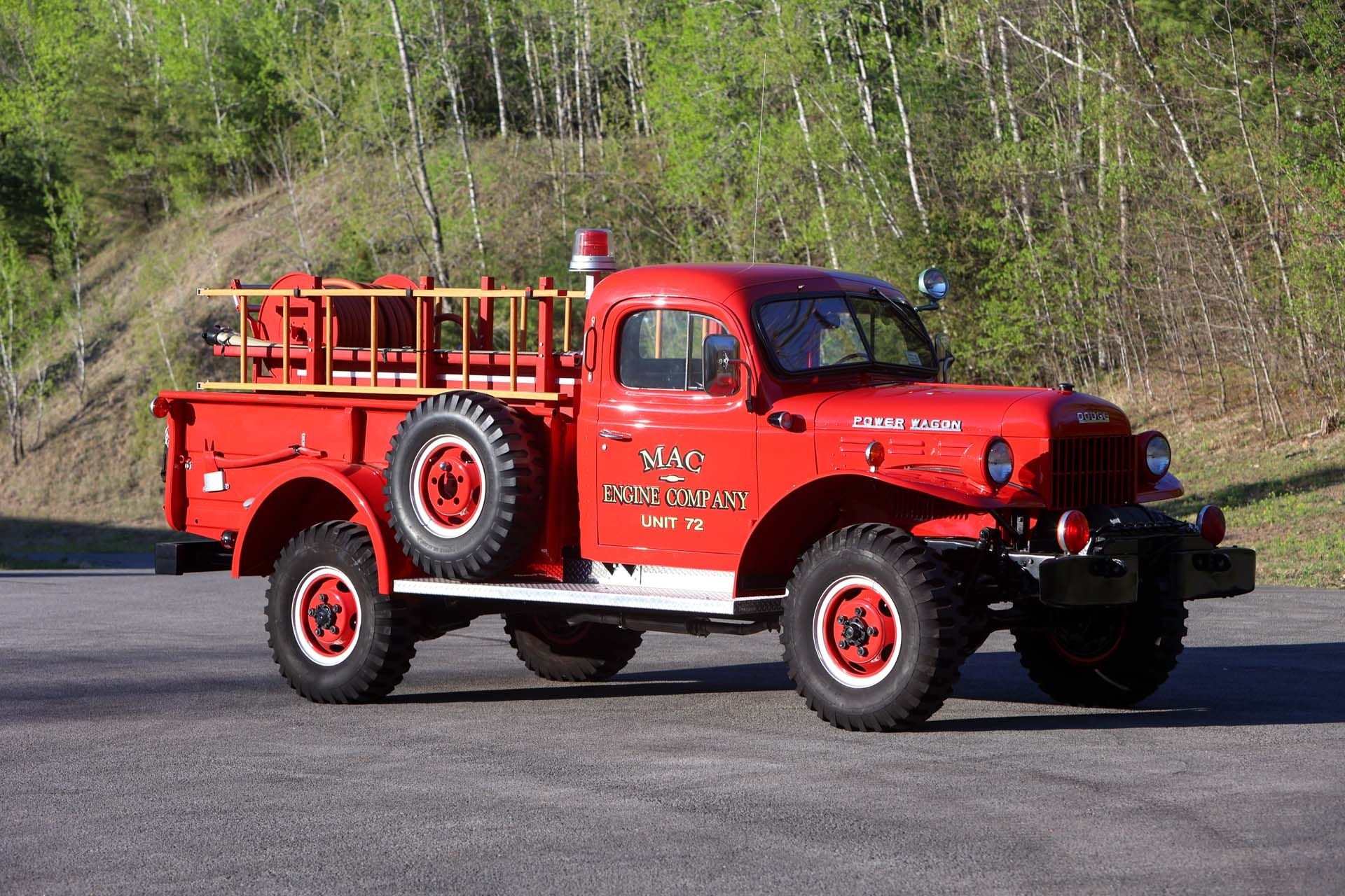 For Sale 1957 Dodge Power Wagon Fire Truck