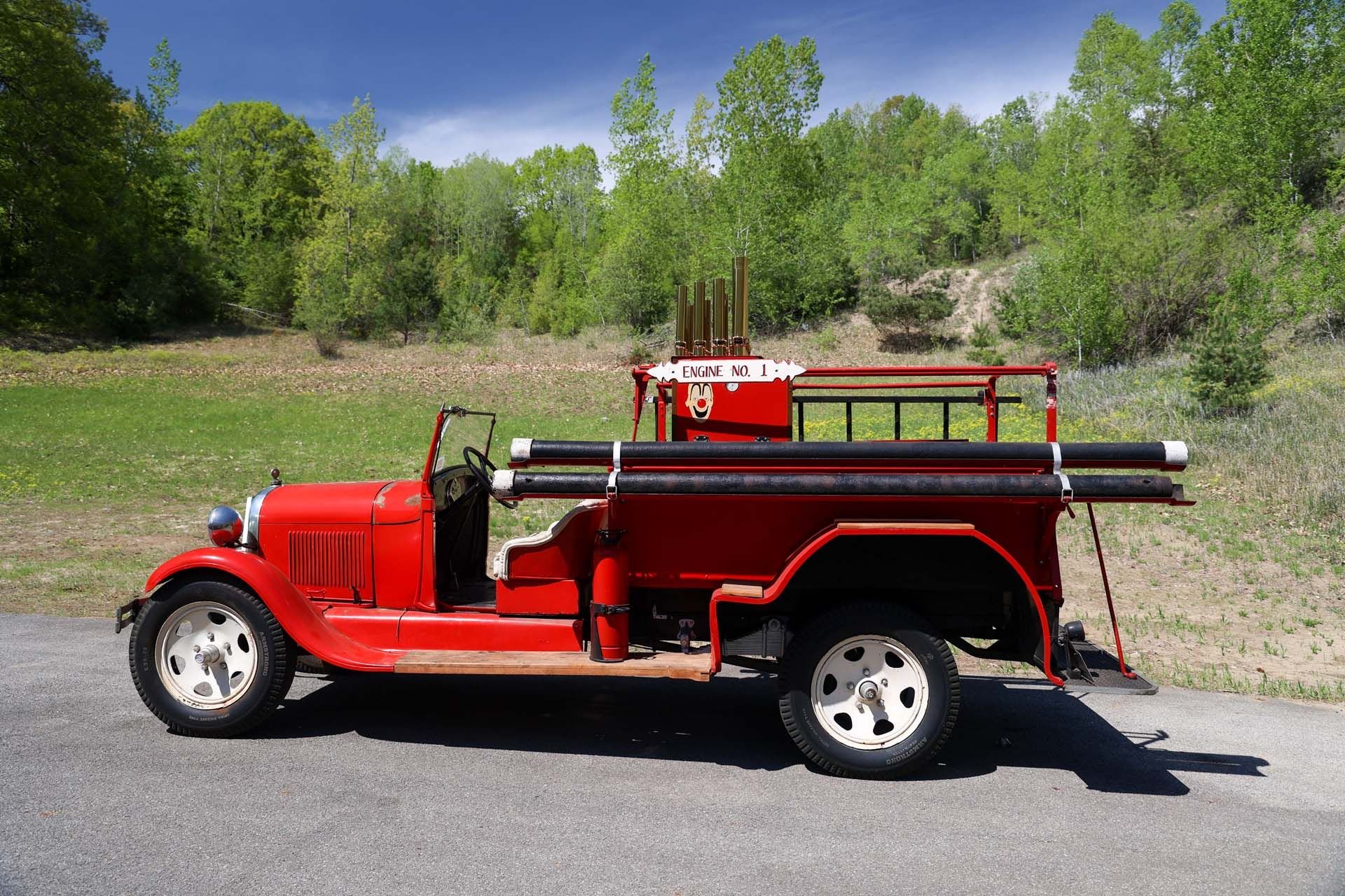 For Sale 1928 Ford Model AA American-LaFrance Fire Truck with Calliope