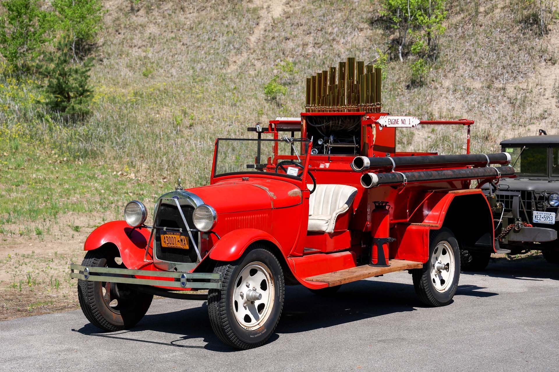 1928 Ford Model Aa American Lafrance Fire Truck With Calliope Passion