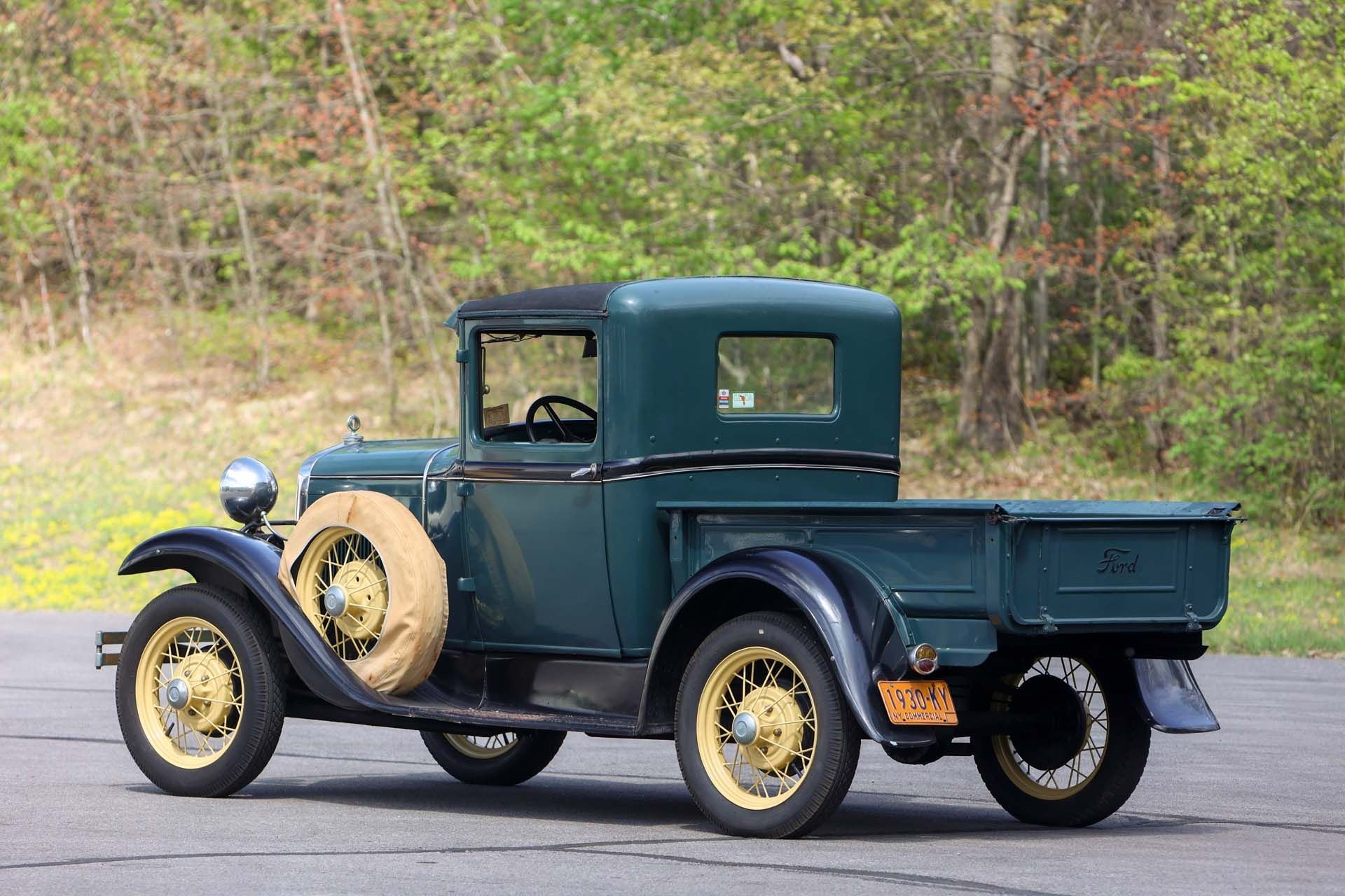For Sale 1930 Ford Model A DeLuxe Closed Cab Pickup