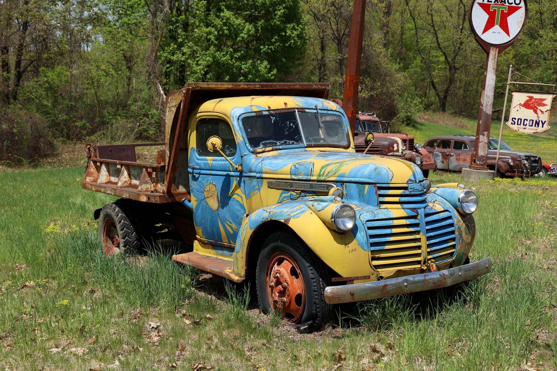 For Sale 1940 GMC Dump Truck 'Yard Art'