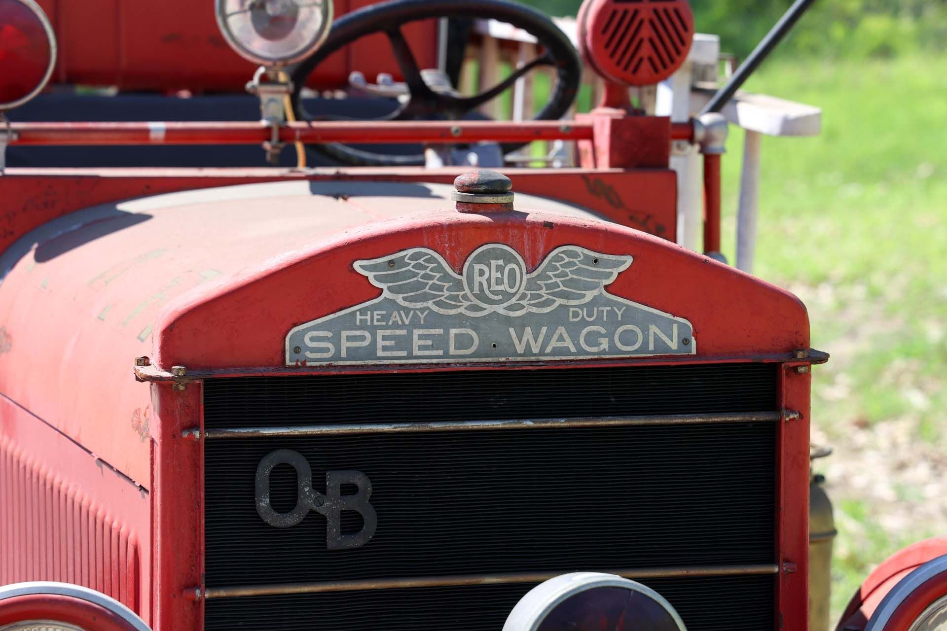 For Sale 1925 REO Speed Wagon Heavy Duty Oberchain-Boyer Fire Truck