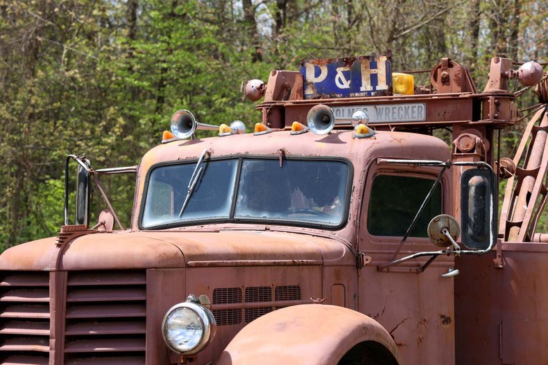 For Sale  c. 1940s Federal Holmes Wrecker Truck