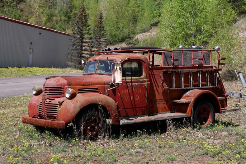 For Sale  c. 1950s Dodge Fire Truck