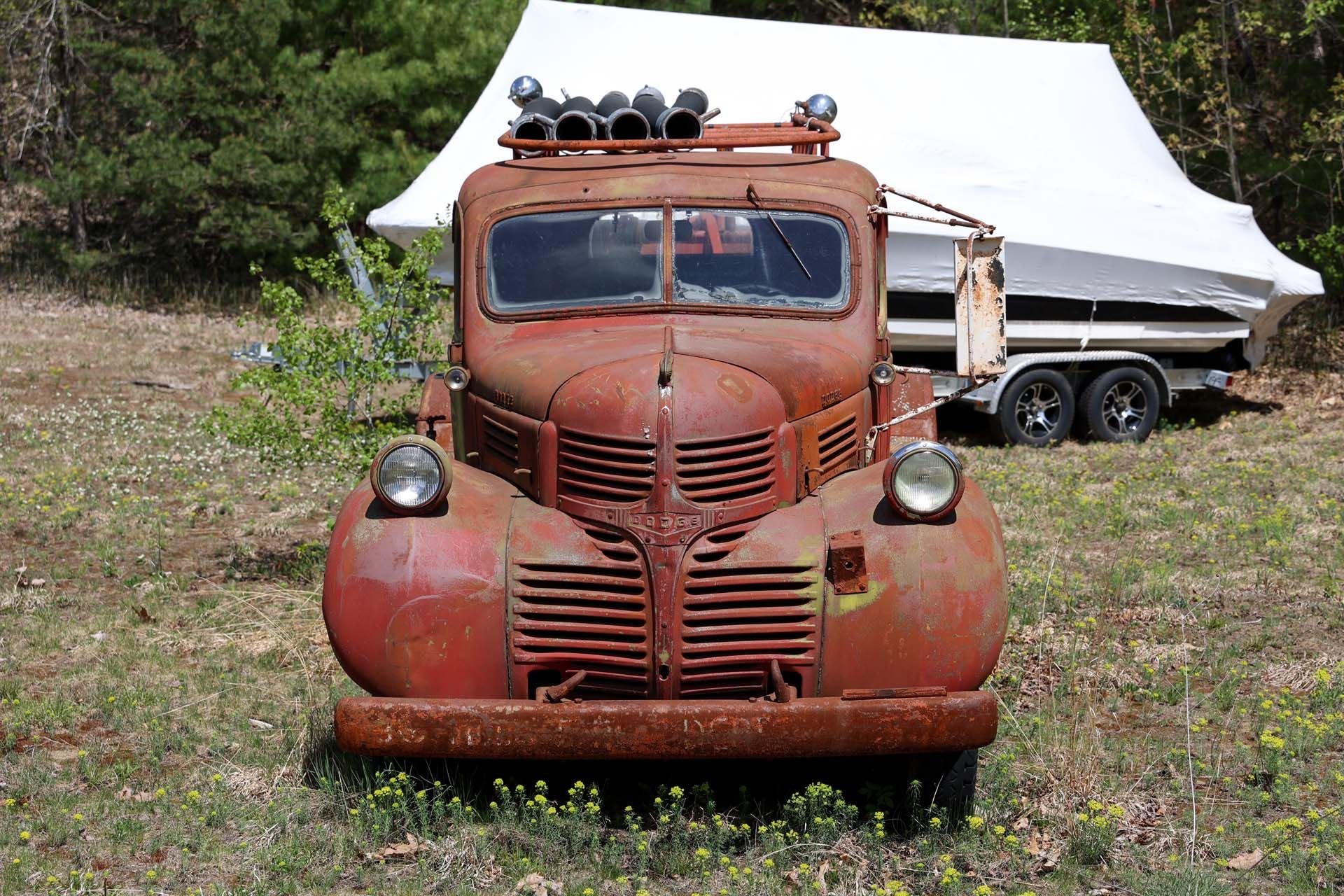 For Sale  c. 1950s Dodge Fire Truck