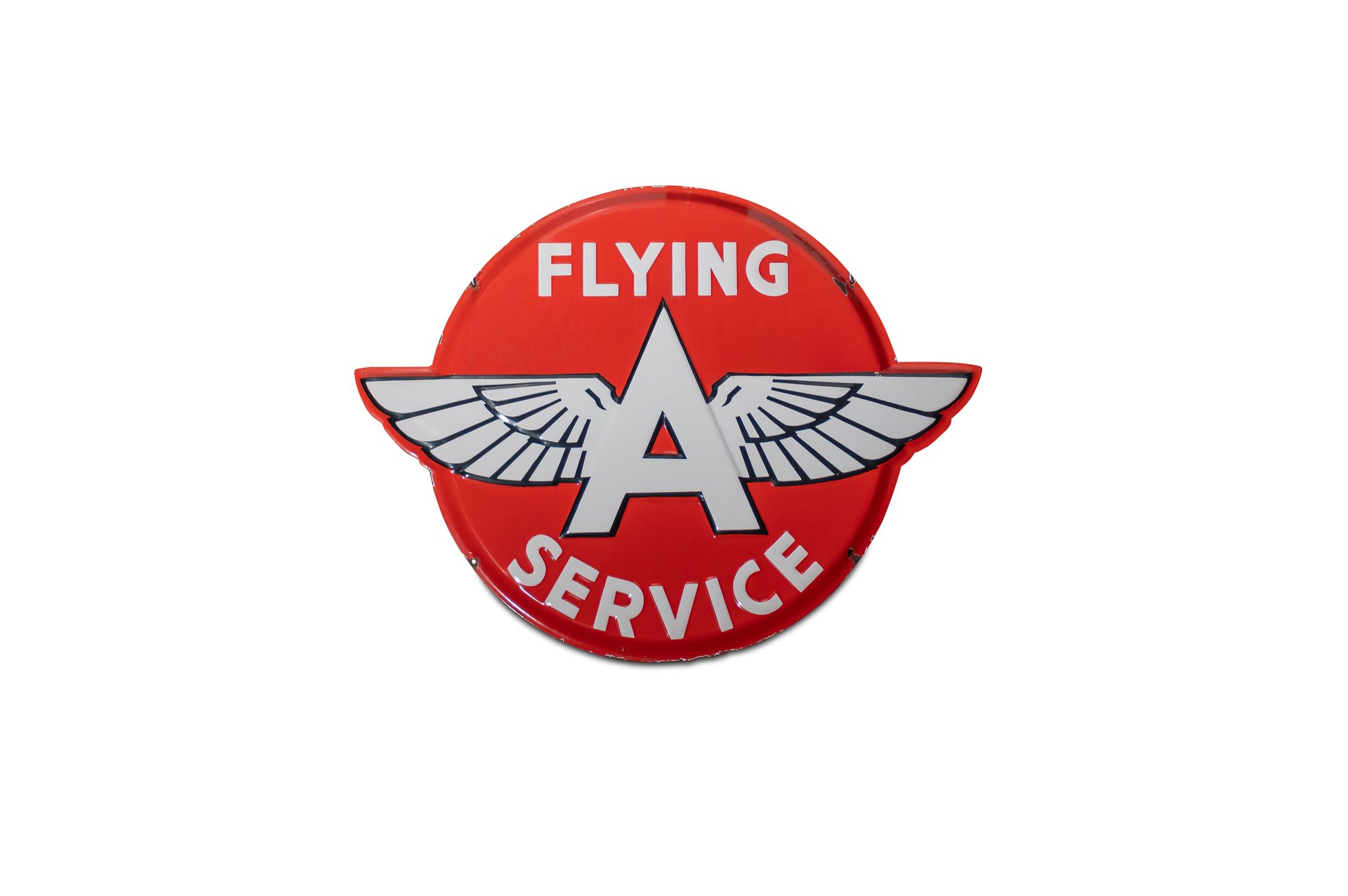 For Sale 'Flying A Service' Porcelain Sign