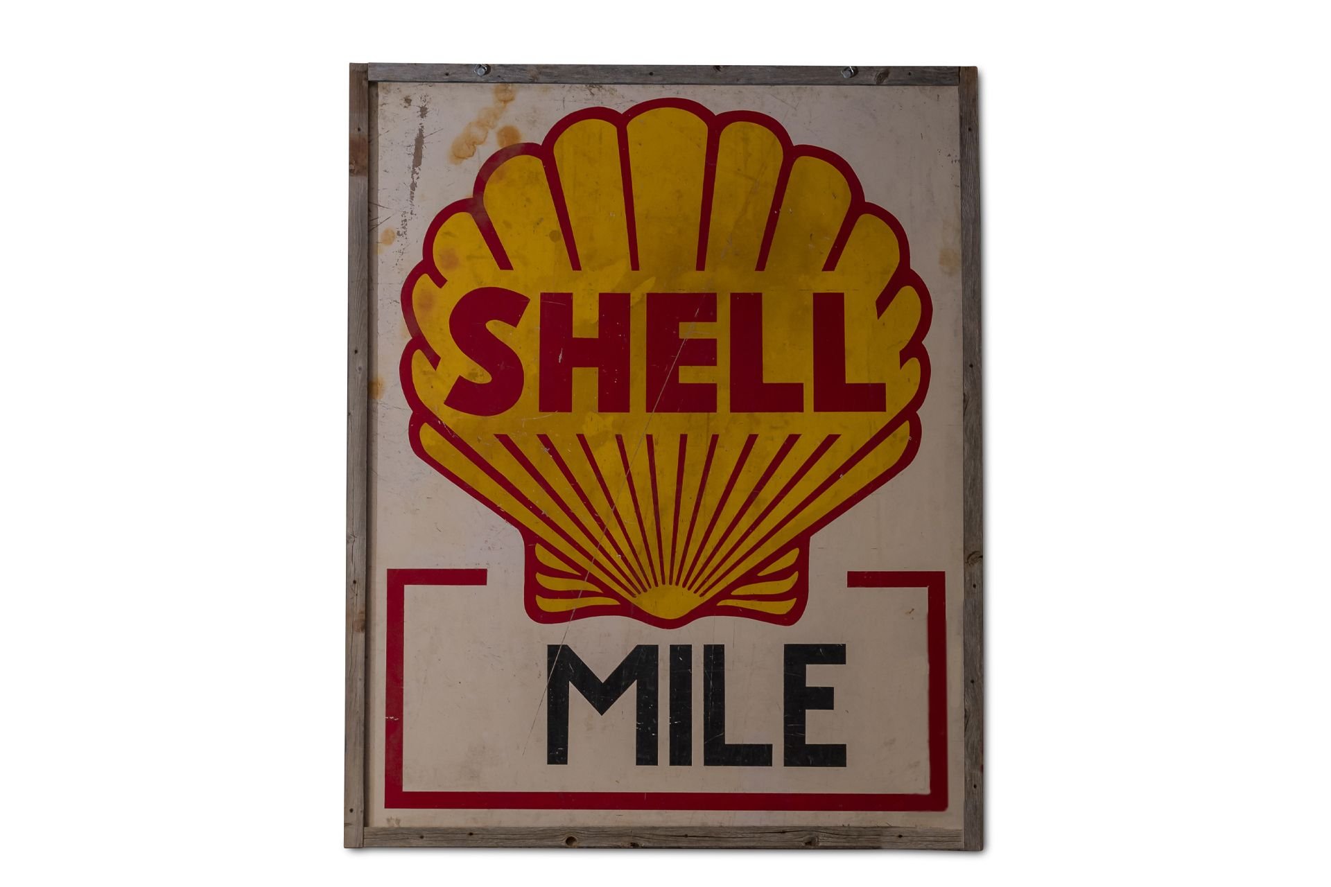 Broad Arrow Auctions | 'Shell Service Mile' Sign