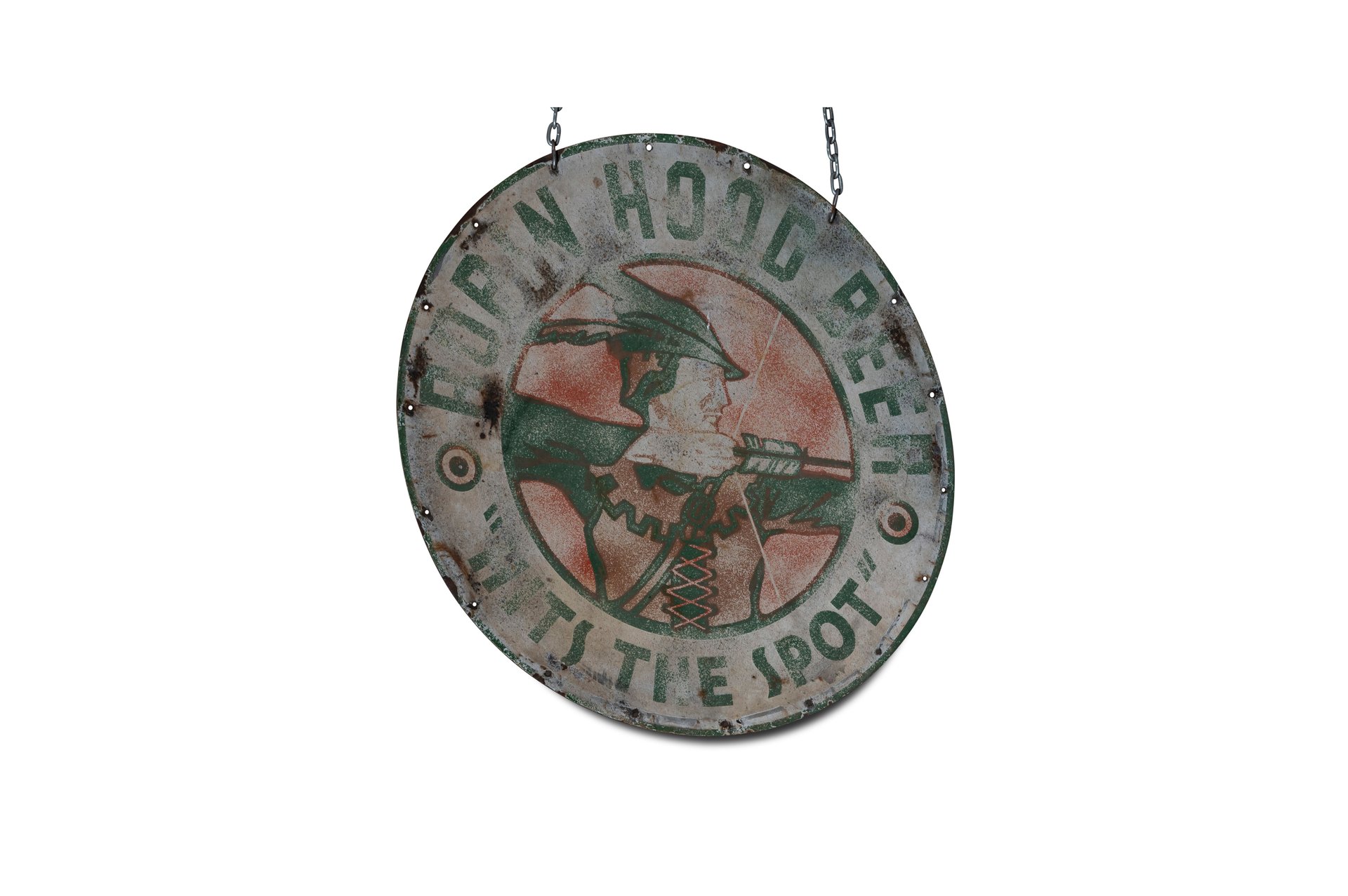 Broad Arrow Auctions | 'Robin Hood Beer' Sign