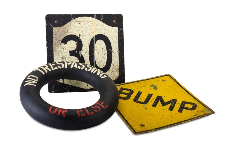 Assorted Traffic Signs, Approx. 9 Pieces | Passion for the Drive: The ...