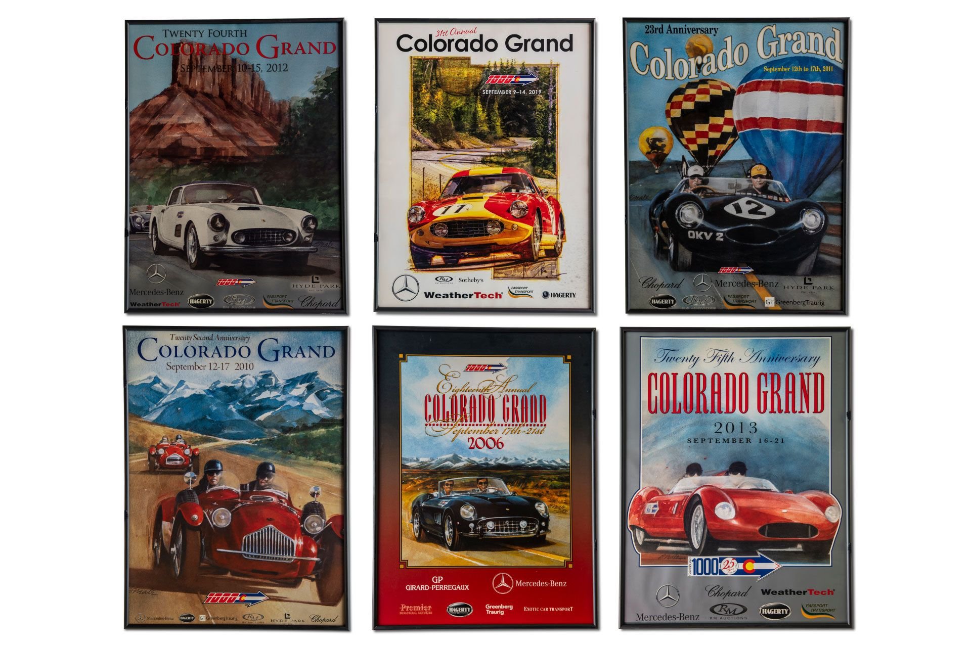 Broad Arrow Auctions | Group Lot of Colorado Grand Event Posters