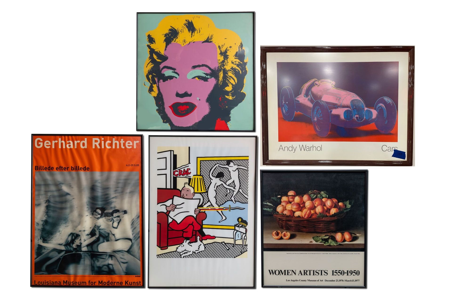 For Sale Modern Art Posters including Andy Warhol Marilyn Poster