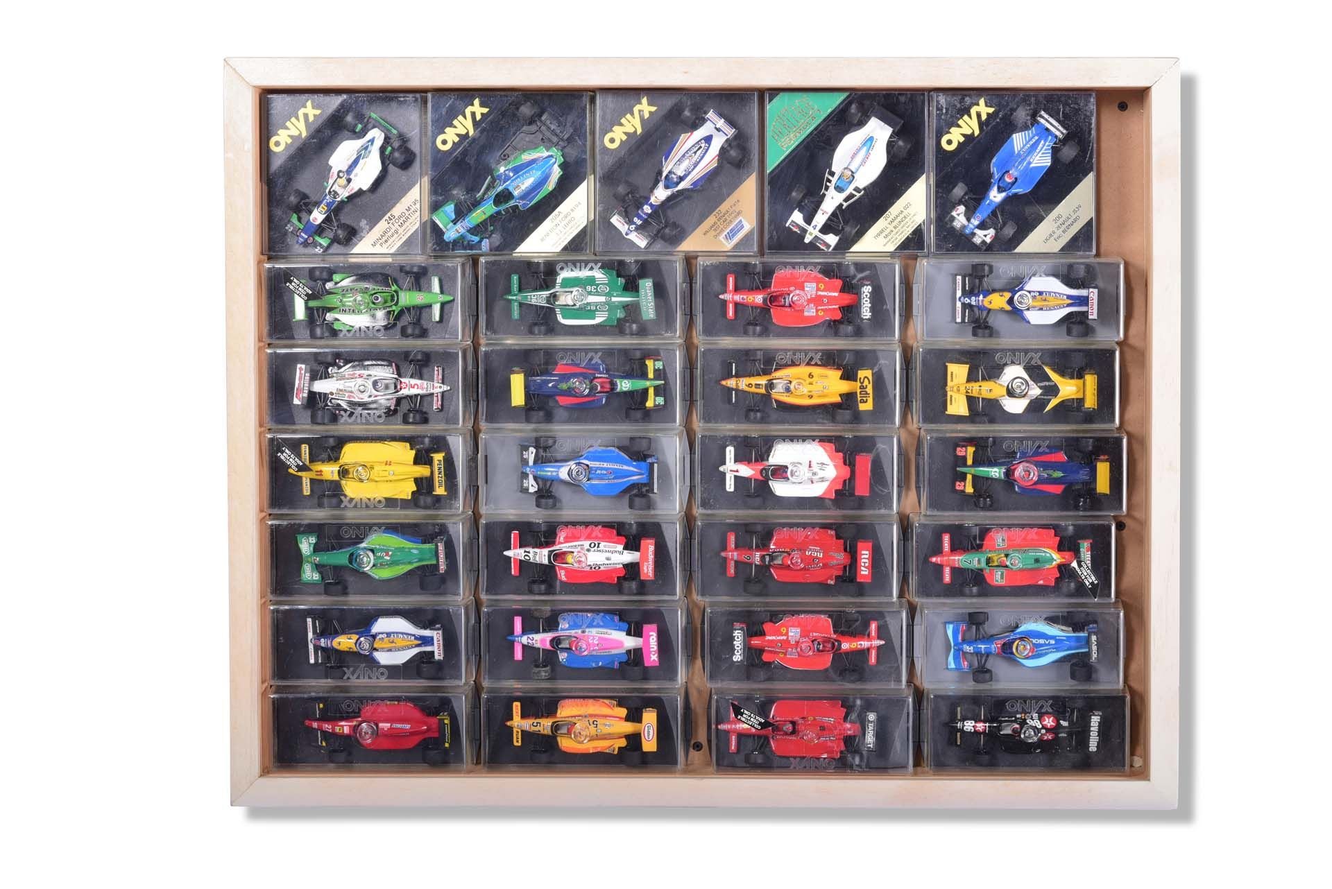 Broad Arrow Auctions | Assorted Formula 1 and IndyCar 1/43 scale Models, primarily by Onyx