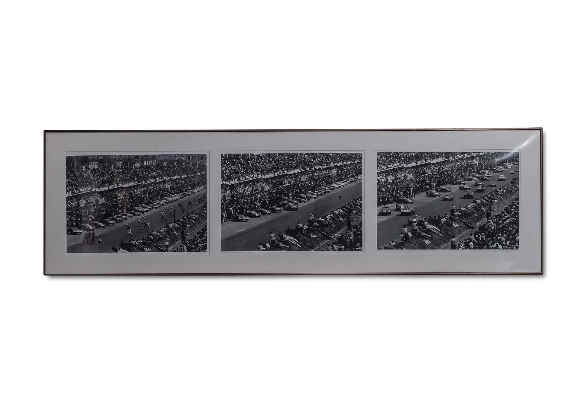 For Sale Photographic Tryptic of '1959 24 heures du Mans'