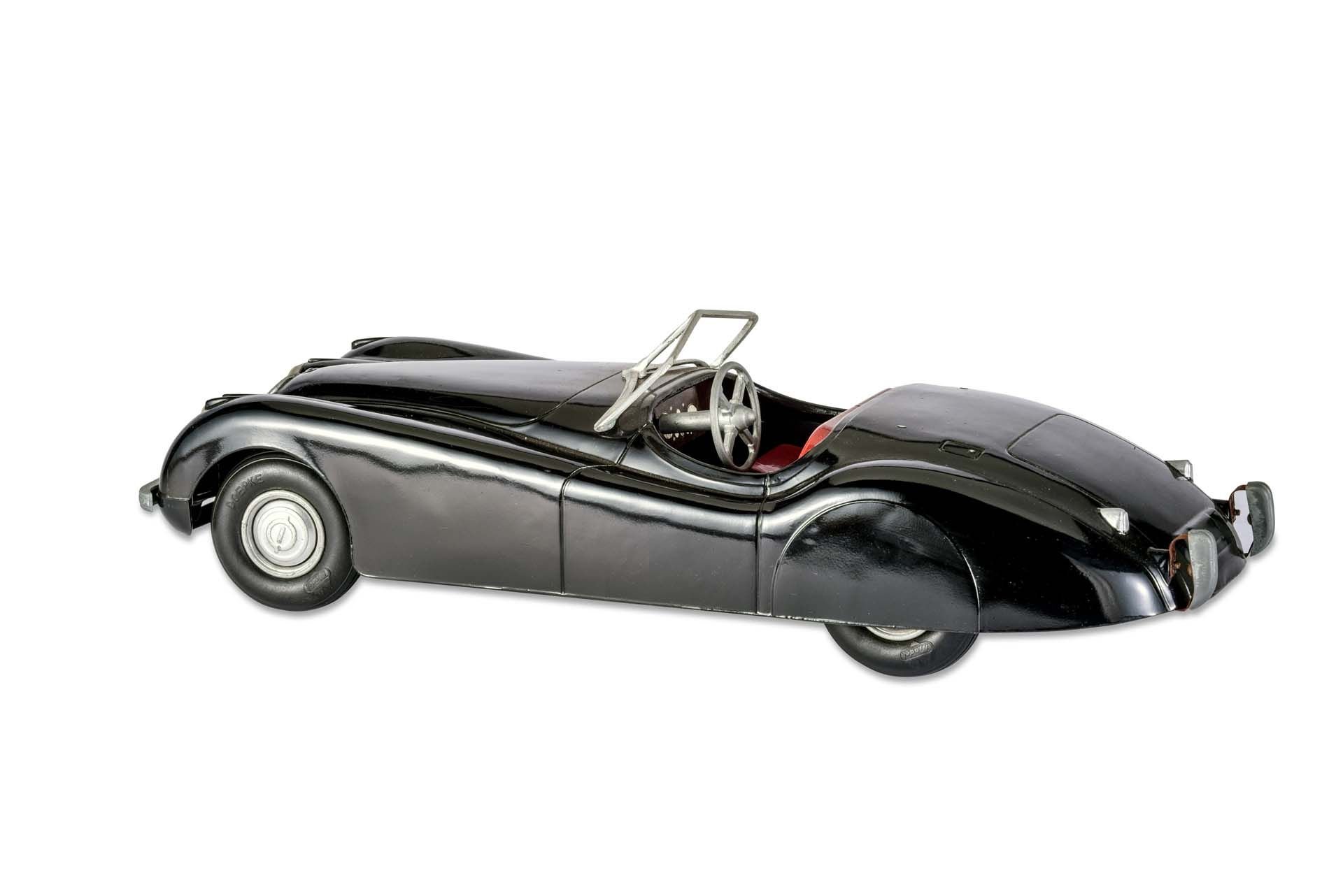 For Sale Doepke Toys 'Jaguar XK120 1950s' 17inch toy car, Black w/black tires