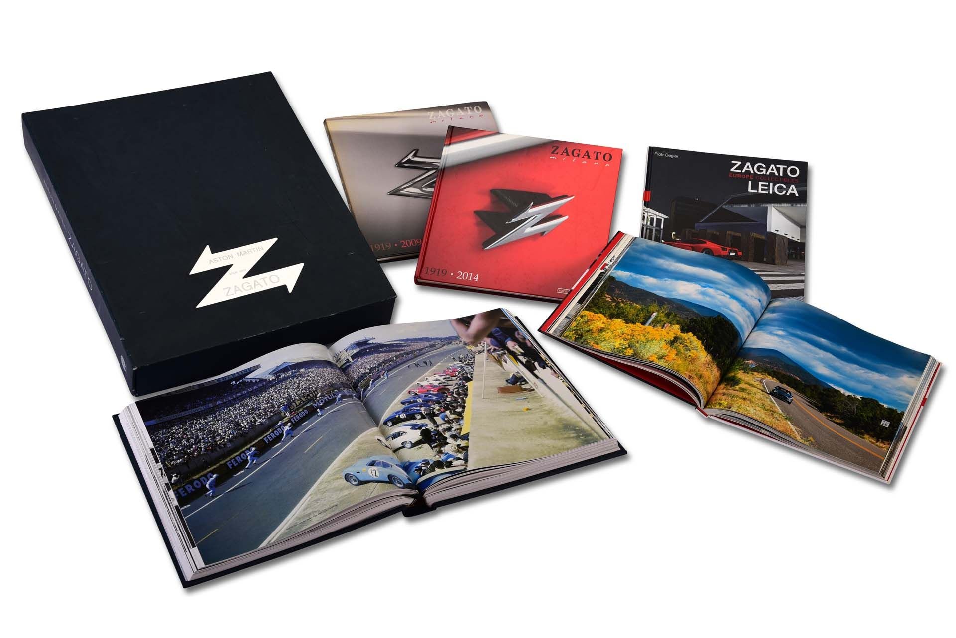 For Sale Lot of Zagato Related Books Highlighted by Stephen Archer's Seminal Work