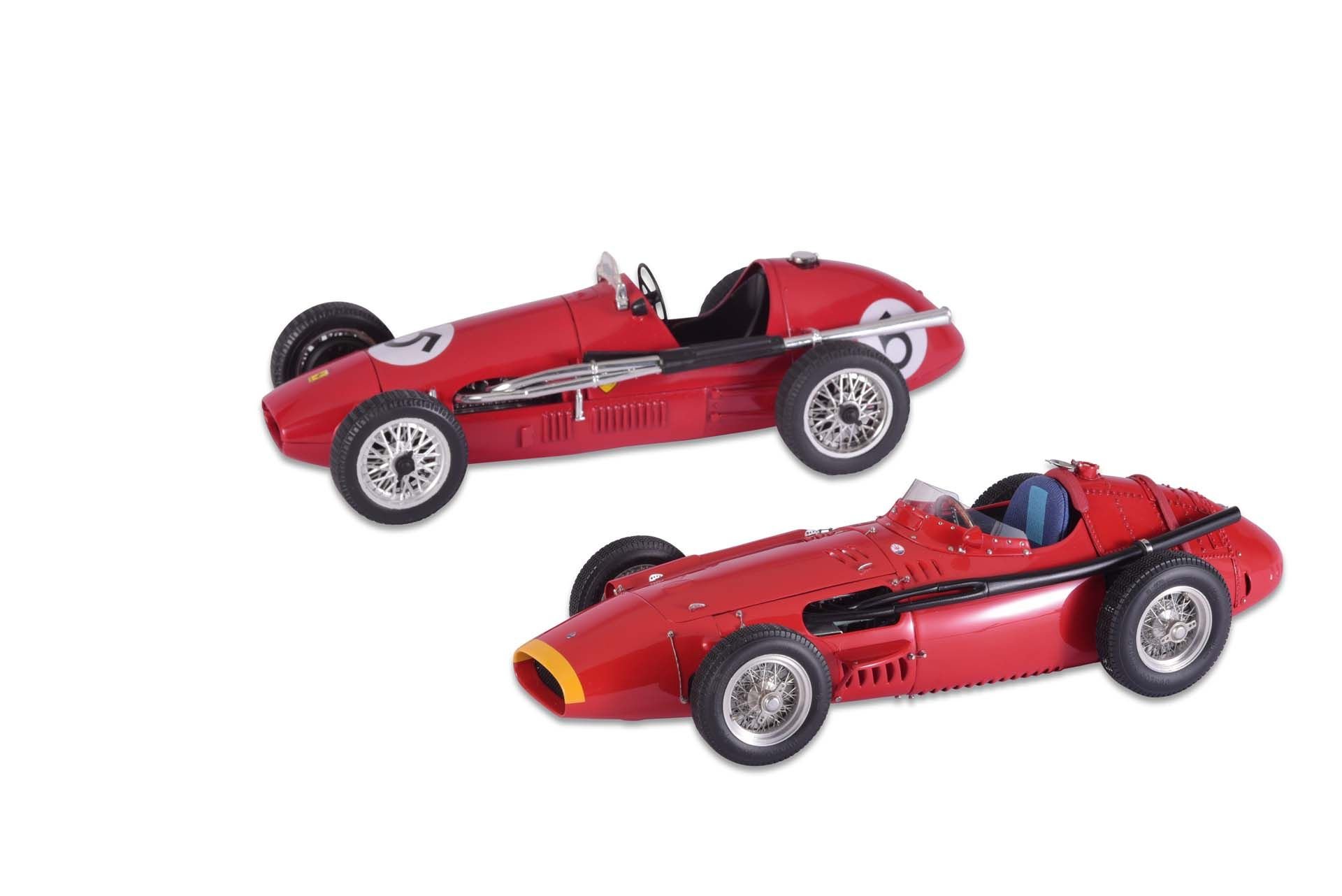 For Sale Pair of racing cars including Ferrari 500 and Maserati 250F 1957