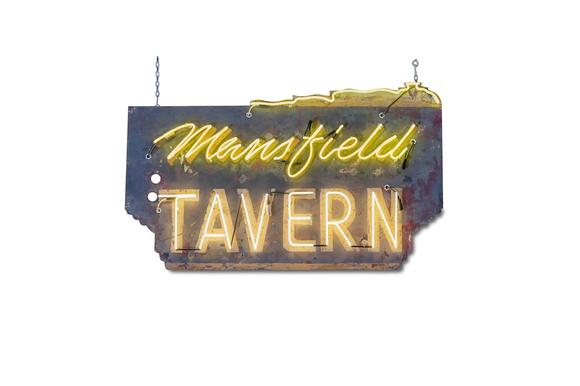 For Sale 'Mansfield Tavern' Neon Sign